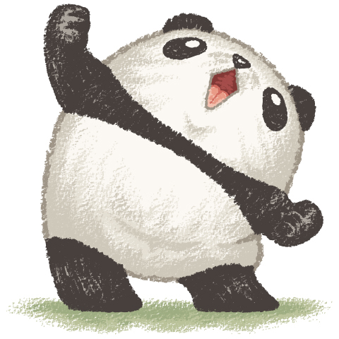 Happy Panda says Hi!